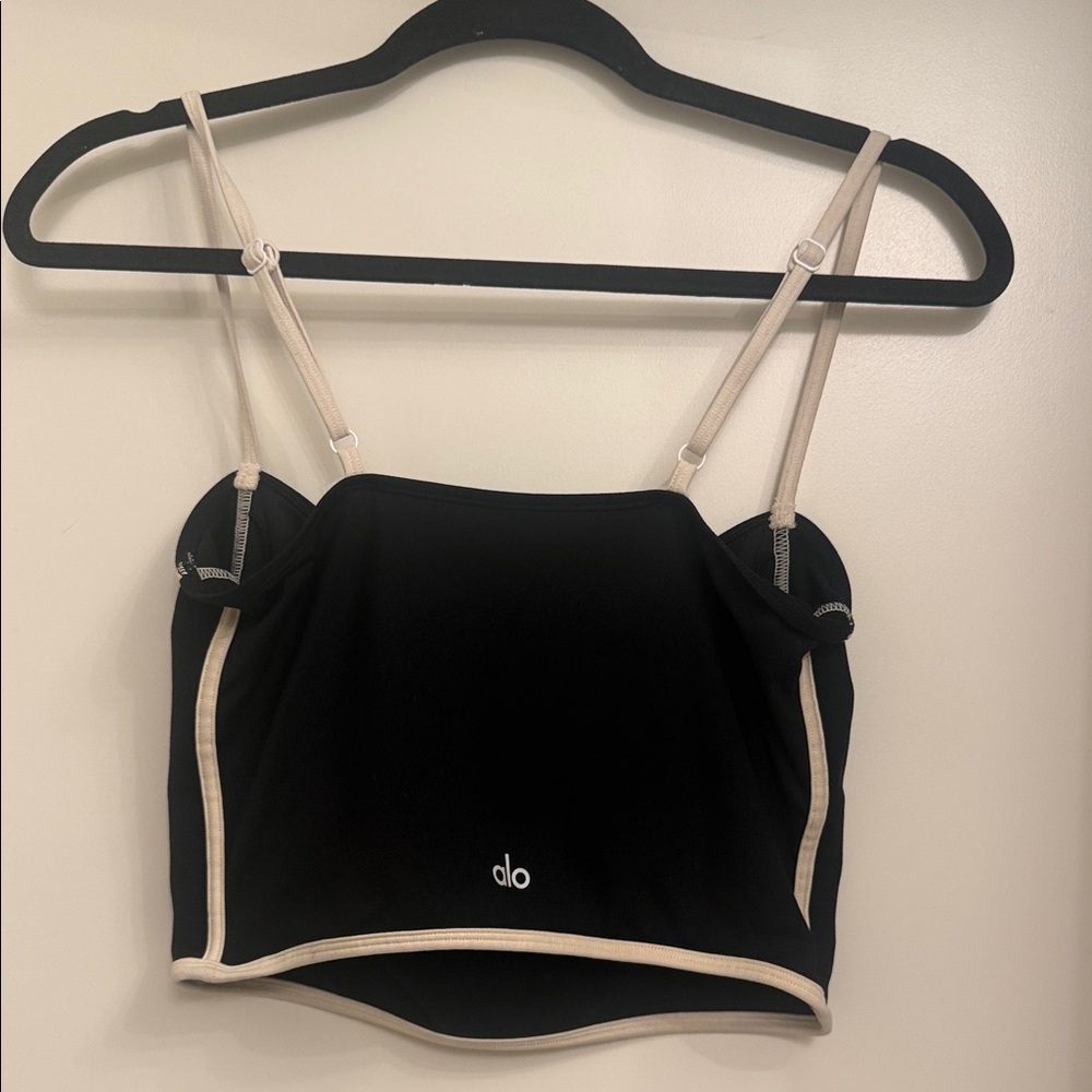ALO YOGA Airbrush streamlined bra tank size large
